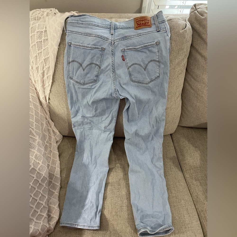 724 HIGH RISE STRAIGHT CROPPED WOMEN'S JEANS